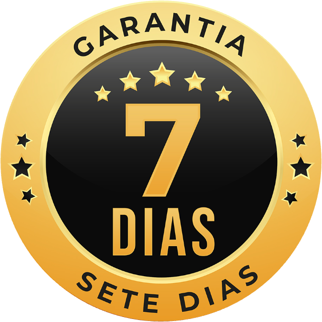 Selo de garantia de 7 dias